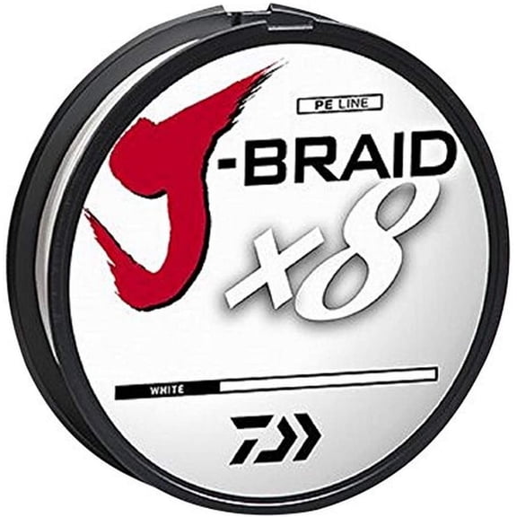 Daiwa J-BRAIDX8 65lb Braided Fishing Line, 330 yds