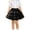 Black, variant on CPNG Girls Ruffled Layered Cake Skirt Sweet Elastic High Waist Solid Color A-line Casual Cute Skirts Princess Skirts(Black,7-8 Years)