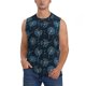 thumbnail image 1 of Fotbe Dandelions Men's Camiseta sin Mangas Estampada para Hombres, Playera Casual para Gimnasio, Entrenamiento, Playa-Medium, 1 of 7