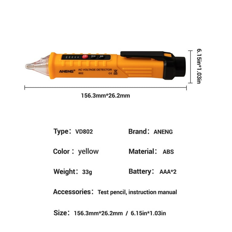 Aneng ac voltage detector 802 deals