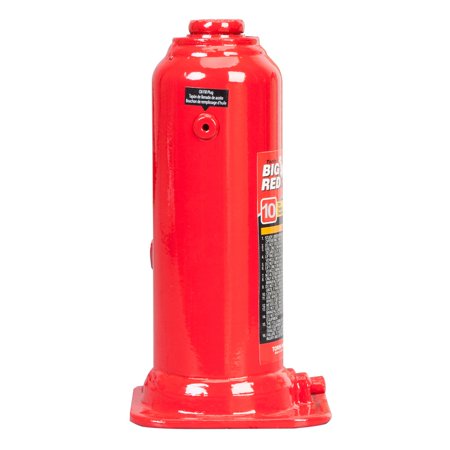 BIG RED 4 Ton (8 000 LBs) Capacity Hydraulic Welded Bottle Jack