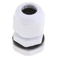 thumbnail image 3 of 10 Piezas Impermeables Juntas de Prensaestopas de Nylon IP68 con Tuercas de Seguridad Y Arandela PG 11 Gloria Conector de cable a prueba de agua, 3 of 9