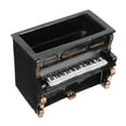 thumbnail image 4 of 1pc Mini Flowerpot Piano Shaped Succulent Planter Desktop Decoration, 4 of 8