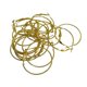 thumbnail image 2 of Pendientes de aro grandes Sunnimix Redondo Simple De Huggie 20pcs Cuelga Joyería Oro, 2 of 6