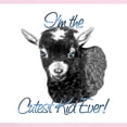 thumbnail image 2 of CafePress - Goat Cutest Kid Ever Infant Bodysuit - Baby Light Bodysuit, Size Newborn - 24 Months, 2 of 4