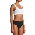 thumbnail image 6 of No Boundaries Juniors' Seamless Scoop Neck Bralette, 2-Pack, 6 of 12