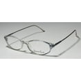 thumbnail image 2 of NEW SMARTCLIP 426 WOMENS/LADIES CAT EYE FULL-RIM CLEAR / BLUE WITH GRAY CLIP-ON CAT EYE POLARIZED LENSES BY FRAME DEMO LENSES 51-16-135 SUNGLASS LENS CLIP-ONS FLEXIBLE HINGES EYEGLASSES/EYEWEAR, 2 of 9