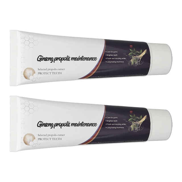 Pasta De Dientes Con Propóleo Y Ginseng, Ingredientes Seguros Que Eliminan Las Manchas, Pasta De Dientes Iluminadora Para Uso Diario