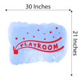 thumbnail image 4 of Children Playroom Happiness Sign Wall Decal Decoration Beautiful Open Treasure Box Stars Playroom Magic Lasts Years and Easily Removable - Size: 30 In(W) x 18 In(H), 4 of 5