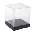 thumbnail image 2 of Acrylic Showcase Display Showcase Dustproof Boxes Model Collectibles , Clear, 20x20x20cm, 2 of 8