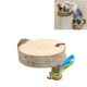 thumbnail image 5 of Percha Redonda Para Jaula De Pájaros Plataforma De Soporte De Madera Redonda Para Pájaros Plataforma De Percha De Jaula De Pájaro Resistente Gruesa Natural Para Cockatiel ANGGREK  Otros, 5 of 8