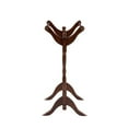 thumbnail image 3 of Linon Heirloom Solid Pine Wood Double Bar Blanket Rack in Cherry Stain, 3 of 10