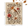 thumbnail image 3 of Qisvanset Bird Floral Canvas Wall Art 15.75x11.81 Inches, 3 of 8
