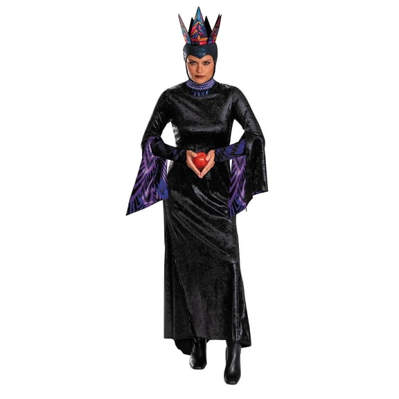Adults Deluxe Disney's Snow White Live Action Evil Queen Costume - Medium 8-10