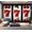 Color1, variant on Peel and Stick Wallpaper Waterproof Red chili peppers shot from above rustic wooden table Wall Mural Decor Self Adhesive and Removable 69in x 98in