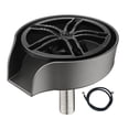 thumbnail image 4 of simhoa Automatic Glass Rinser Bottle Cleaner Coffee Mugs Cleaning Kitchen Tool Sink Cup Rinser for Kitchen Cafe Bar Sink Accessories Gray, 4 of 8