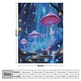 thumbnail image 4 of Nawypu  Mushroom Blanket Gift for Girl Boy Throw Lightweight Plush Comfy Sheet Super Soft Flannel Blankets Christmas for Bed Couch Chair, for Kid/Child, 4 of 6