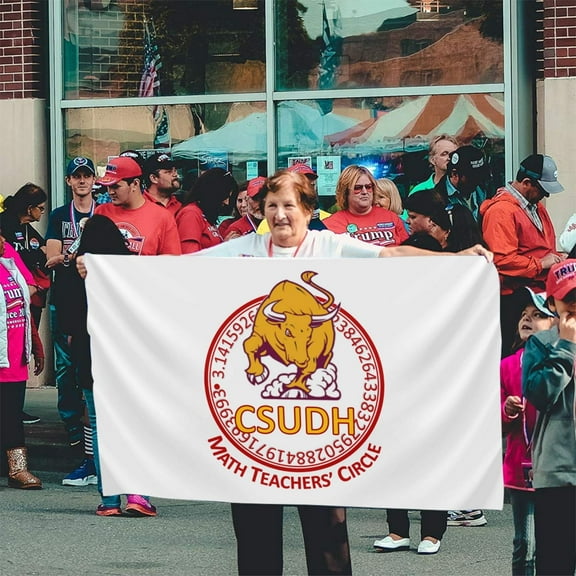 California State University-Dominguez Hills Logo Banner Breeze Flag Outdoor Flags Home Flag Garden Flag 3 'X 5' Ft