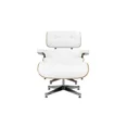 thumbnail image 2 of Silla replica Eames Lounge Ottoman Estilo Retro Color Natural con blanco Gaia Herbs Eames Lounge, 2 of 7