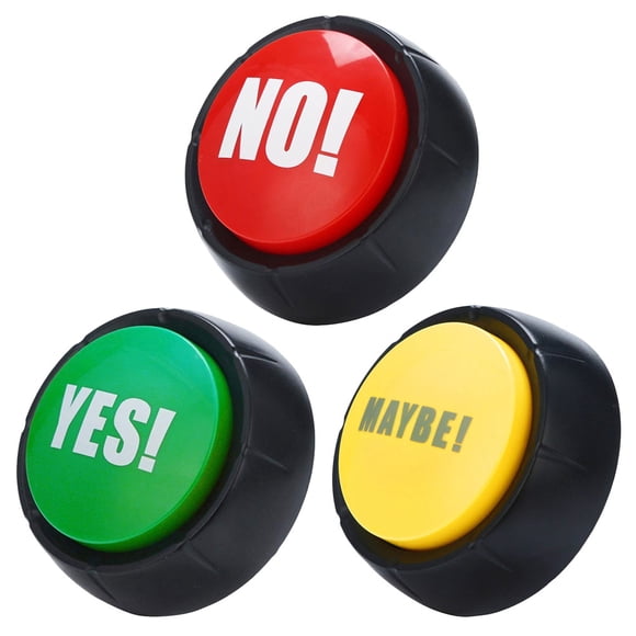 3 botones de sonido para jugar, juguetes divertidos para fiestas y bromas.