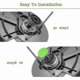 thumbnail image 3 of 3-Pack Spool Cap Covers Replacement Parts for 21332 21342 24V 40V 80V Cordless Trimmers, 3 of 5