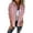 Pink L, variant on Spring Autumn Women Coat Loose Solid Color Zipper Closure Long Sleeves Hooded Cardigan Commuting Daily Wear Outdoot Jacket
