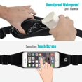 thumbnail image 2 of Sports Belt Band Running Waist Bag for Samsung Galaxy A51/A50/A20/A10e/A01 - Gym Workout Case Cover, 2 of 6