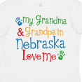 thumbnail image 4 of Inktastic Nebraska Grandma Loves Me Boys or Girls Toddler T-Shirt, 4 of 5