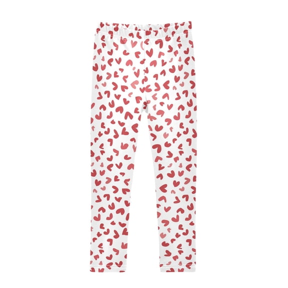 Lots Of Love Printed Leggings Yoga Pants for in 4t to 10t