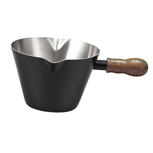 Taza medidora de espresso, herramienta para arte latte, accesorios para espresso, jarra para espumar leche Negro
