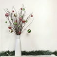 thumbnail image 5 of Nkmbld 30Pcs Shatterproof Christmas Ornaments Christmas Balls Ornaments Baubles Shatterproof Balls for Christmas Tree Decorations, 5 of 8