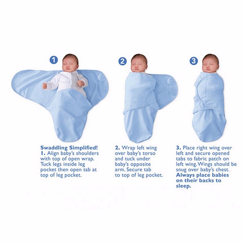 Kids Fashion Brand 012 Months new Baby Infant 100 Cotton Swaddle Wrap