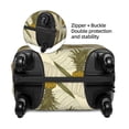 thumbnail image 4 of Xecao Monkeys and Pinealpples print Elastic Luggage Cover, with double-sided print , is perfect for travel, business, and daily use, 4 of 9