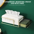 thumbnail image 4 of Rectangular Toilet Paper Holder Wall Mounted Tissue Basket for Bathroom Kitchen, 4 of 6