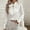 White, variant on ZOELNIC Women's Elegant Bow Tie Neck Blouse Long Sleeve Shirt for Office and Formal Wear, S