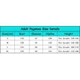 thumbnail image 4 of HKSNG Kigurumi Animal Adults Cat Bear Shark Onesies Pajama Raccoon Costumes Dragon Jumpsuit Christmas Gift, 4 of 4