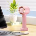 thumbnail image 4 of AZXY Portable Fan,Handheld Fan,Mini Fan Handheld,Rechargeable Hand Held Fans on Clearance,Personal Portable Hand Fans for Outdoors Travel,Pink, 4 of 9