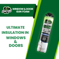 thumbnail image 7 of Sprayman Window & Door Low Expansion Spray Foam, Gun Use & Reusable, 24oz - 1 Pack Set (Gun & Cleaner Included), 7 of 7