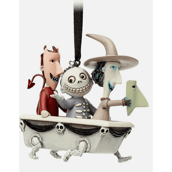 Disney Lock, Shock & Barrel Sketchbook Ornament The Nightmare Before Christmas