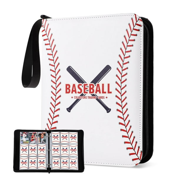 Carpeta de béisbol GEAGMAGC con 900 bolsillos para tarjetas Topps