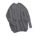 thumbnail image 3 of PVCS Femmes Casual Manches Longues Solide Chaud Pull Dames Tops Manteau, 3 of 4