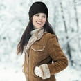 thumbnail image 4 of Paquete de 3 gorros unisex de invierno con diseño de calavera, gorros de punto con puños, gorros con borde enrollable para hombres y mujeres al aire libre, 4 of 8