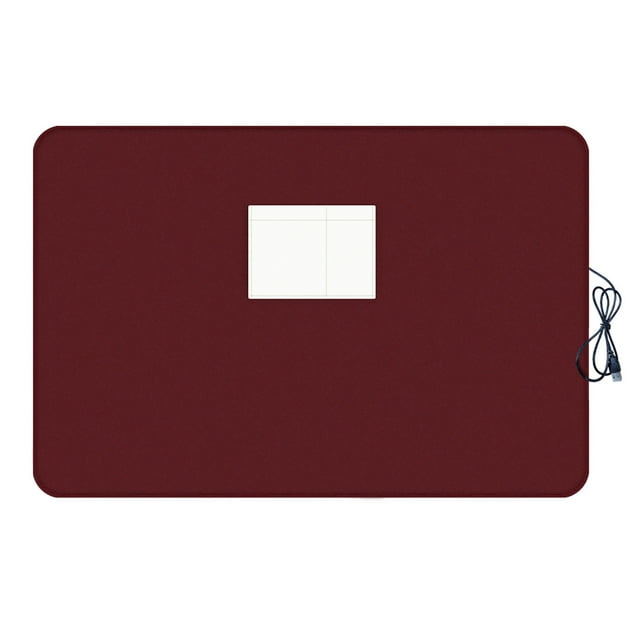 Portable 5V USB Heated Blanket for Car and Office Use - Soft Polyester Winter Warming Cover with Dual Temperature Settings