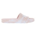 thumbnail image 2 of Fila Sleek Slide Marble PS Girls Shoes Size 5, Color: Pink/White/White, 2 of 5