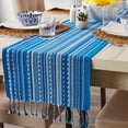 thumbnail image 3 of Camino de mesa DII Colección Southwest azul 14x72 cm, 3 of 7