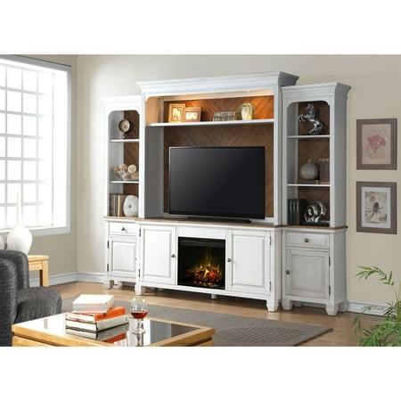 Camden Tv Stand Legends Furniture Camden 68 in. Fireplace TV Console with Optional Wall Hutch and Piers ()