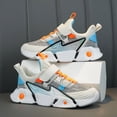 thumbnail image 2 of yboeqw Toddler Big Kids Breathable Athletic Running Shoes Boys Girls Casual School Sports Sneakers Size 4, 2 of 9