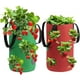 thumbnail image 2 of Maceta colgante de tela no tejida resistente para fresas, bolsa para cultivo de vegetales con asa reforzada para cultivar papas, taro y cebollas (orificio de ventilación, duradera y reutilizable), 2 of 8