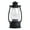 Black, variant on Visland Flameless Led Vintage Lantern, Outdoor Hanging Plastic Lantern, Halloween Decorative Lanterns Battery Powered for Garden Patio Deck Yard Path