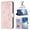 Pink, variant on TECH CIRCLE For Galaxy S20 Wallet Case,Luxury PU Leather Flip Folio Case RFID Blocking Card Holder Kickstand Shockproof Magnetic Clasp Women Phone Cover for Samsung Galaxy S20 5G 6.2" 2020,